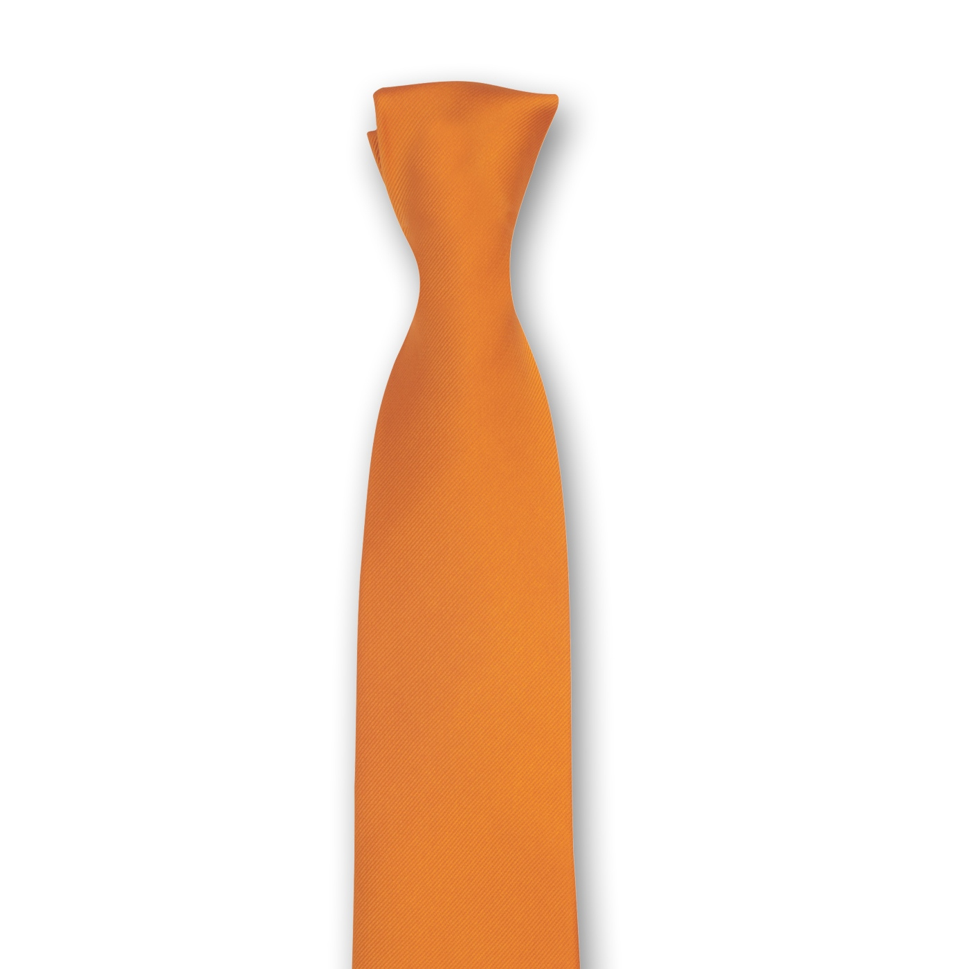 Krawatte, Uni Rips, Orange