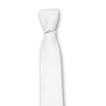 Krawatte, Uni Rips, weiß