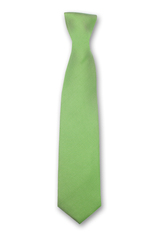 Grün weiße Krawatte aus Seide, Fine Cotton Company