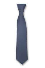 Dunkelblaue Krawatte aus Seide von Fine Cotton Company