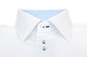  Bovelino tailored shirt, White with checkered contrast 