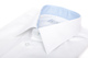 Bovelino Tailored Shirt, White - Contrast Davout