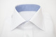 Bovelino Tailored shirt, White - Contrast Fabric: Clare