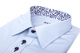 Bovelino Tailored shirt, Light Blue with Dark Blue, Glenjade 