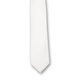 Krawatte, Uni Rips, weiß